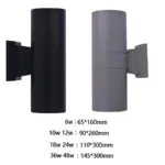 LumiAlu Aluminum Outdoor Wall Lamp tag1