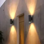 LumiAlu Aluminum Outdoor Wall Lamp tag1