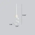 LumiArc Minimalist Creative Arcs Lines LED Wall Lamp tag1