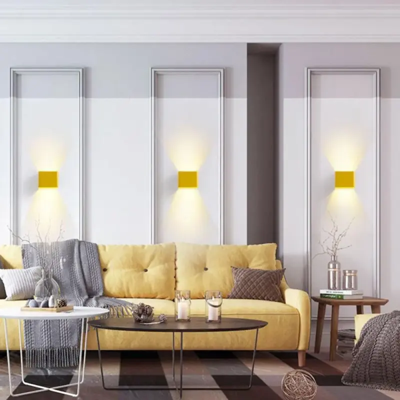 LumiBox Modern Square Wall Lamp tag1