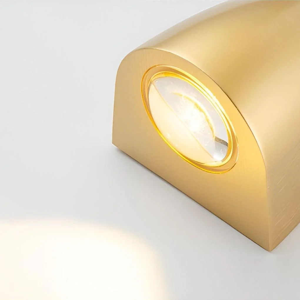 LumiBrilliant - LED Up and Down Wall Lamps in Modern Metal Finish -  - #tag1#