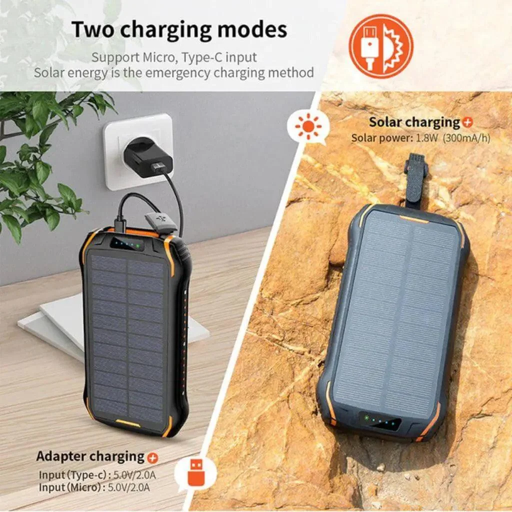 LumiCharge Solar Power Bank - Weatherproof Charger -  - #tag1#