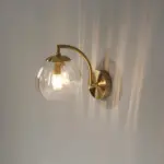 LumiCrystal Modern glass wall light