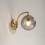 LumiCrystal Modern glass wall light