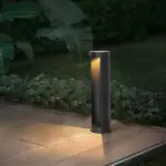 LumiFeld Wasserdichte Outdoor Rasenlampe LED Gartenleuchte fur Aussenbereiche