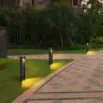 LumiFeld Wasserdichte Outdoor Rasenlampe LED Gartenleuchte fur Aussenbereiche