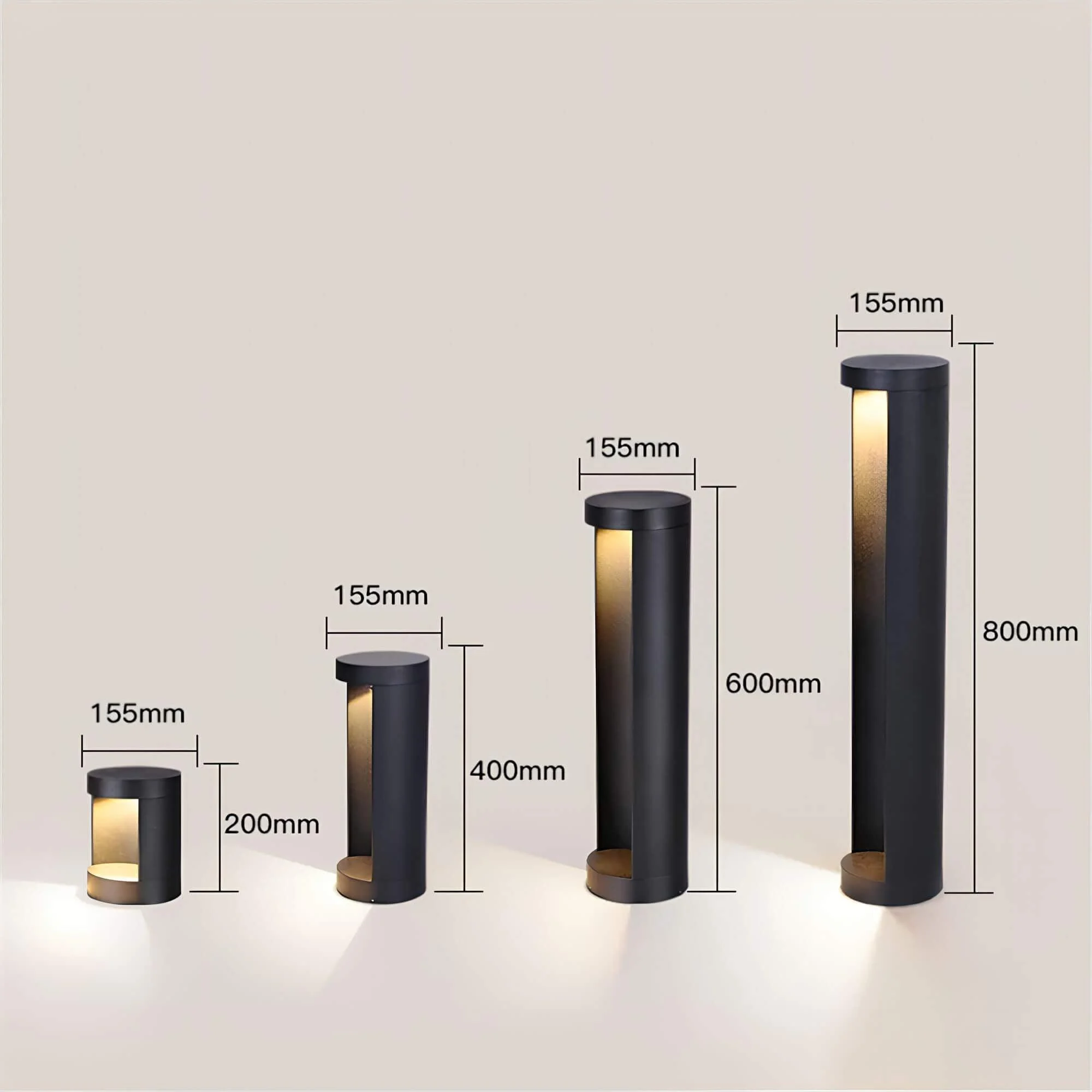 Lumifeld Wasserdichte Outdoor Rasenlampe Led Gartenleuchte Fur Aussenbereiche 6