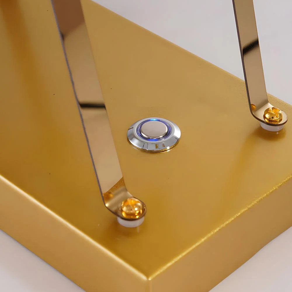 LumiFerris - Golden Ferris Wheel Table Lamp with LED and Touch Switch -  - #tag1#