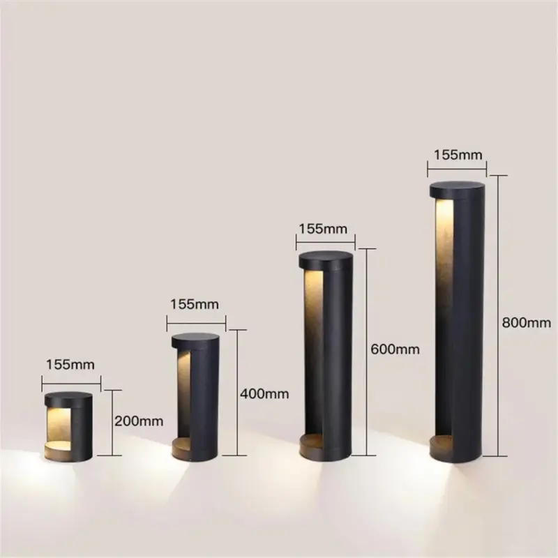 LumiField Waterproof outdoor lawn lamp