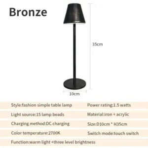LumiFlex - Rechargeable Table Lamp