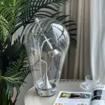 LumiGlow Glass Table Lamp with Touch Dimming tag1