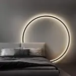 LumiKreis LEDWandleuchtemitUSBundAC AnschlussWarm undKaltweiss3
