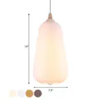 LumiLamp Stylish Pendant Lamp in Glass tag1