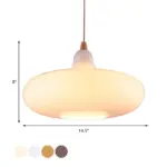 LumiLamp Stylish Pendant Lamp in Glass tag1