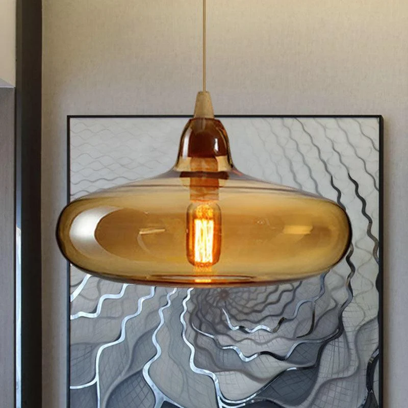 LumiLamp Stylish Pendant Lamp in Glass -  - #tag1#