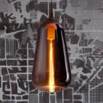 LumiLamp Stylish Pendant Lamp in Glass tag1