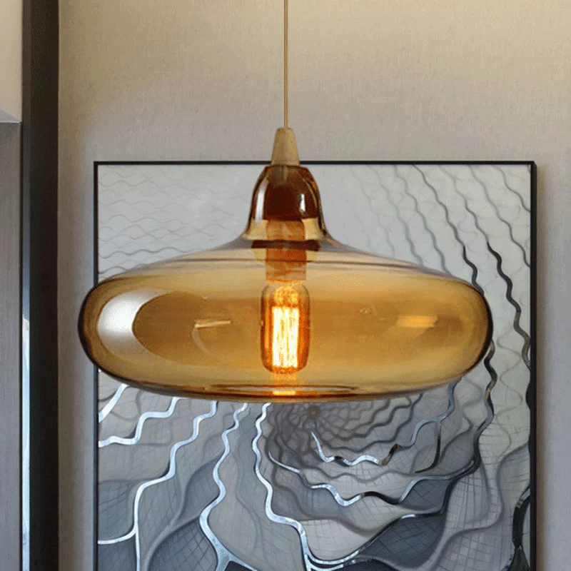 LumiLamp Stylish Pendant Lamp in Glass -  - #tag1#