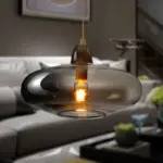 LumiLamp Stylish Pendant Lamp in Glass tag1