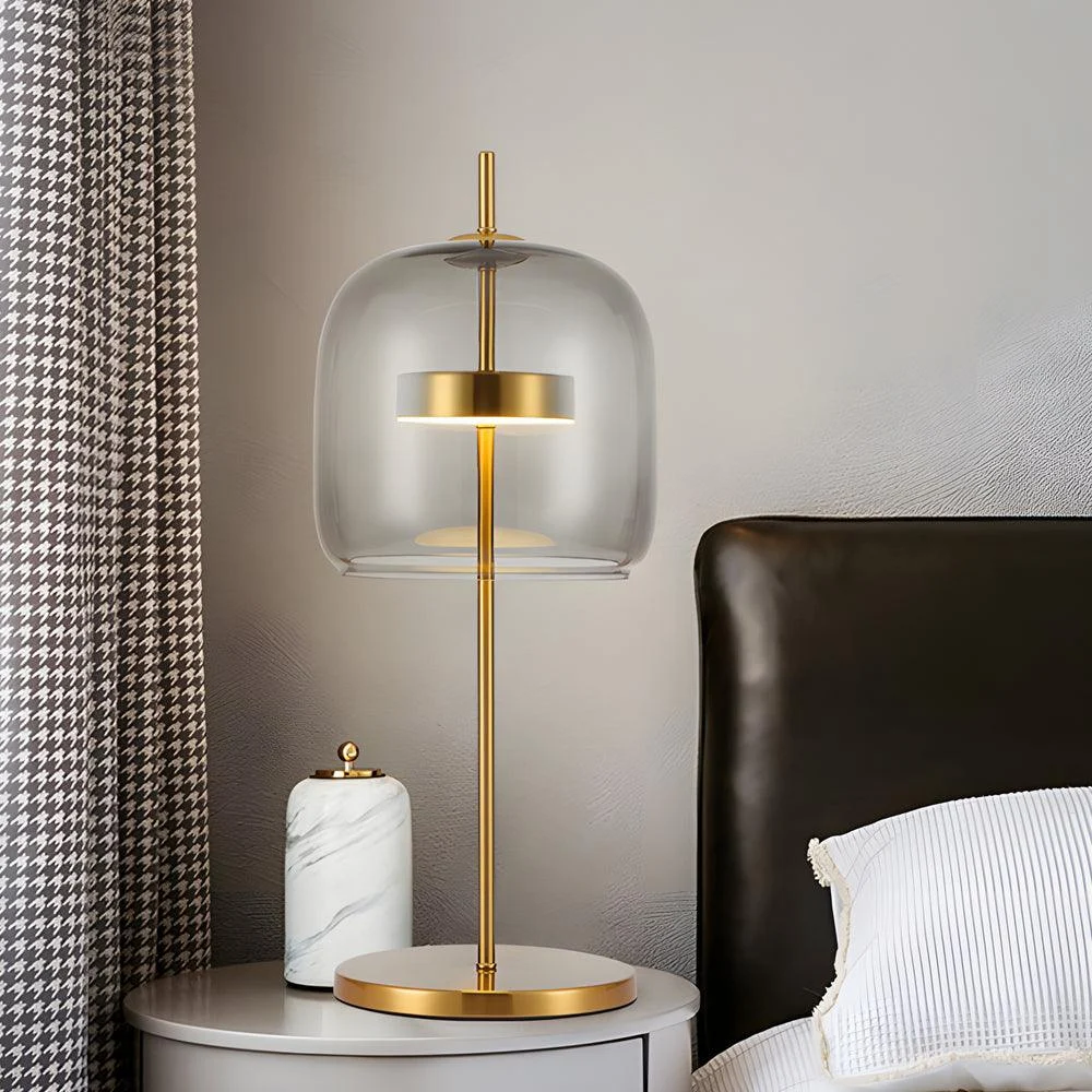 LumiLux - Mystical Glass Table Lamp for a Warm Atmosphere -  - #tag1#