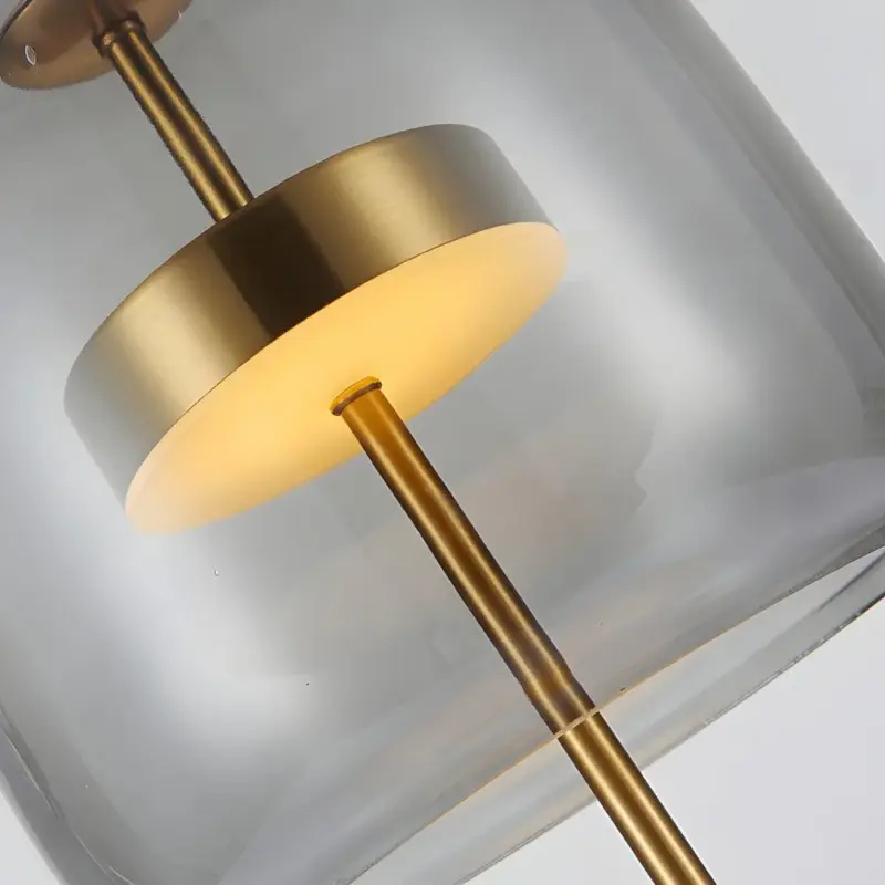 LumiLux Mystical Glass Table Lamp for a Warm Atmosphere tag1