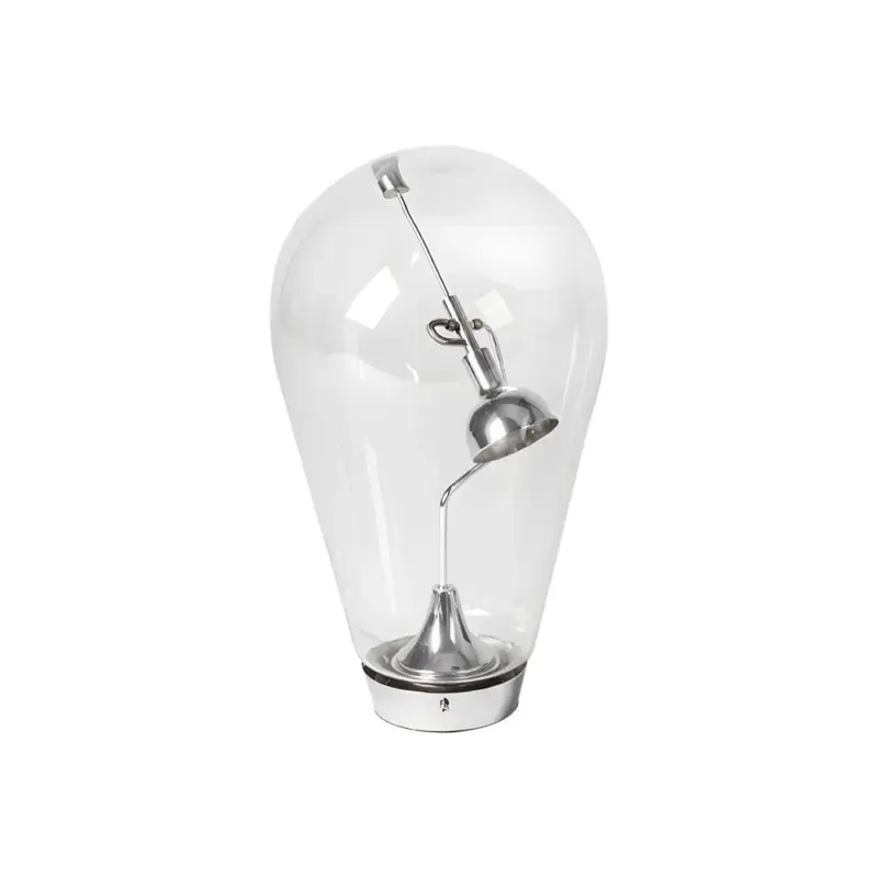 LumiMagnet Glass Industrial Table Lamp with Dimming tag1