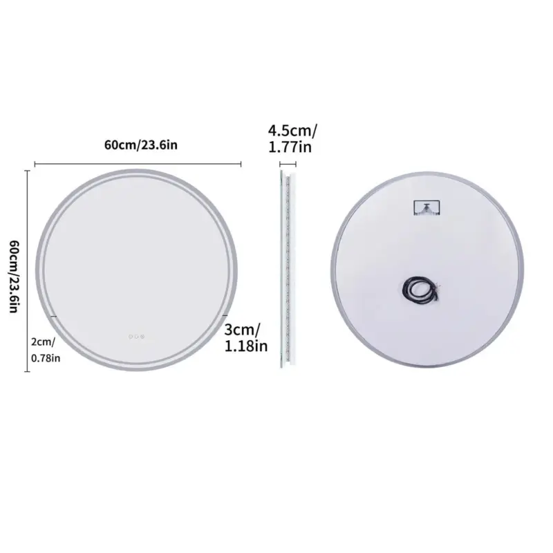LumiMirror mirror For a Bright Stylish Bathroom tag1