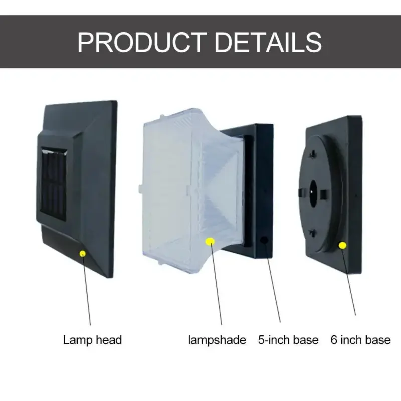 LumiPillar LED Outdoor Lamp tag1
