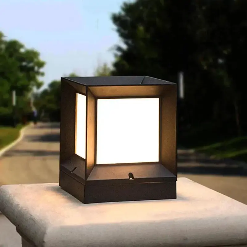 LumiPillar Outdoor Standing Lamp for Gates and Driveways tag1