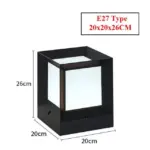 LumiPillar Outdoor Standing Lamp for Gates and Driveways tag1