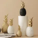 LumiPine Gold Pineapple Home Decor