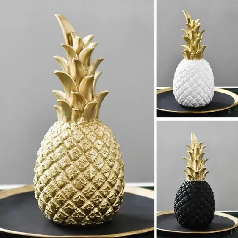 LumiPine - Gold Pineapple Home Decor -