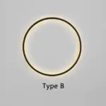 LumiRing Minimalist circle wall light