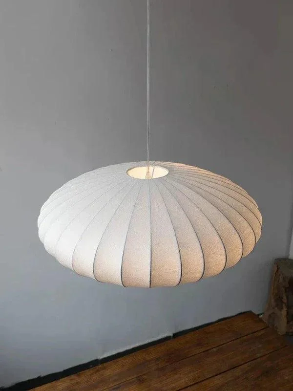 LumiSier - Silk Pendant Lamp with Crown -  - #tag1#