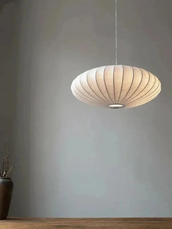 LumiSier - Silk Pendant Lamp with Crown -  - #tag1#