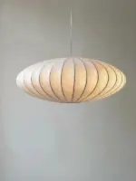 LumiSier Silk Pendant Lamp with Crown tag1