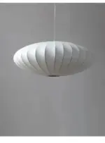 LumiSier Silk Pendant Lamp with Crown tag1