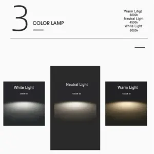 LumiSil - Minimalist Square Frame LED Wall Lamp