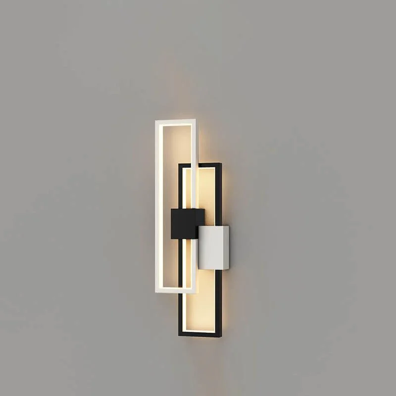 LumiSil - Minimalist Square Frame LED Wall Lamp -  - #tag1#