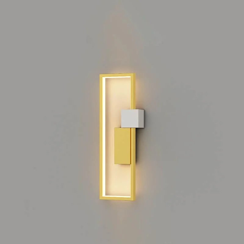 LumiSil - Minimalist Square Frame LED Wall Lamp -  - #tag1#
