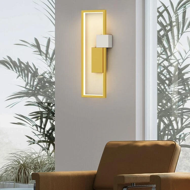 LumiSil - Minimalist Square Frame LED Wall Lamp -  - #tag1#