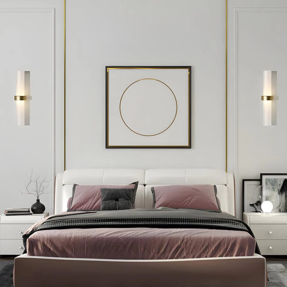 LumiTube - Modern Wall Lamp Made of Matte Glass -  - #tag1#