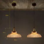 LumiVibe Glass Pendant Lamps tag1