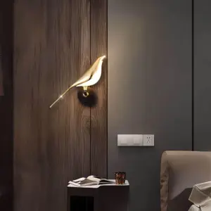 Homeko - Nordic LED Wall Lamp with Bird Motif