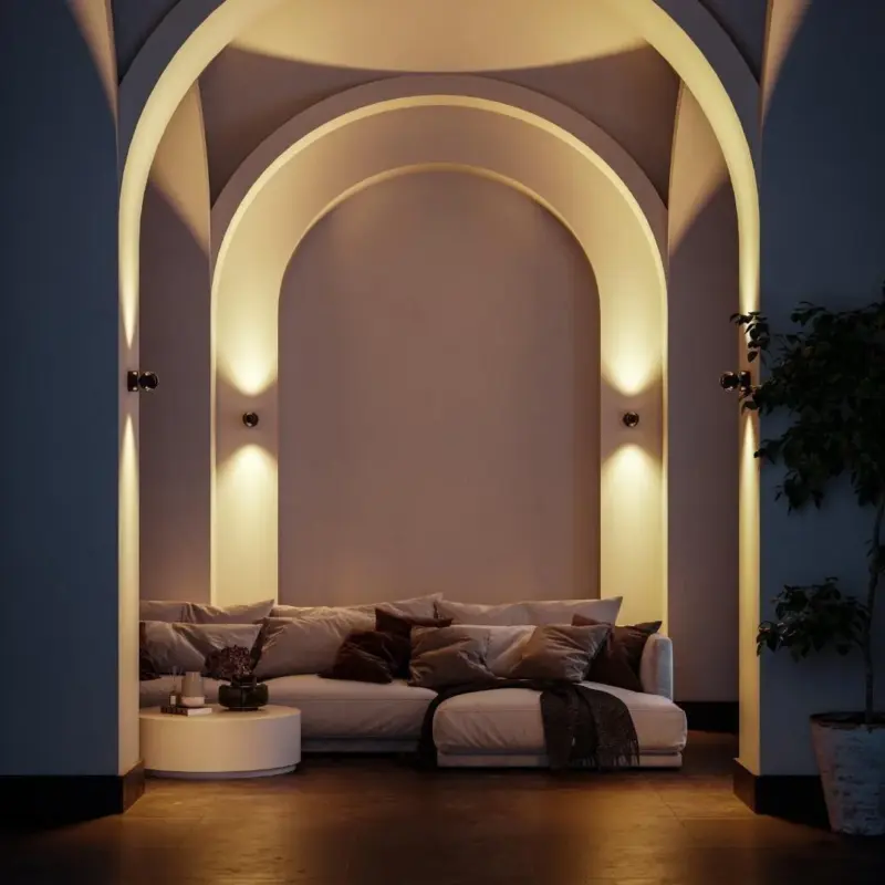 LumiWave Stylish LED Wall Light tag1