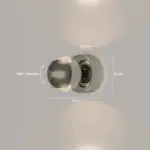 LumiWave Stylish LED Wall Light tag1