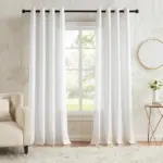Lumi Eyelets Design Minimalist Voile Curtain Living Room tag1