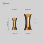 Lumiere Modern LED Wall Lamp tag1