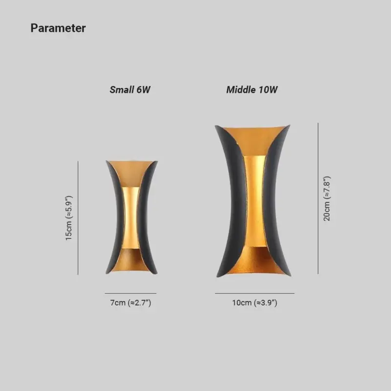 Lumiere Modern LED Wall Lamp tag1