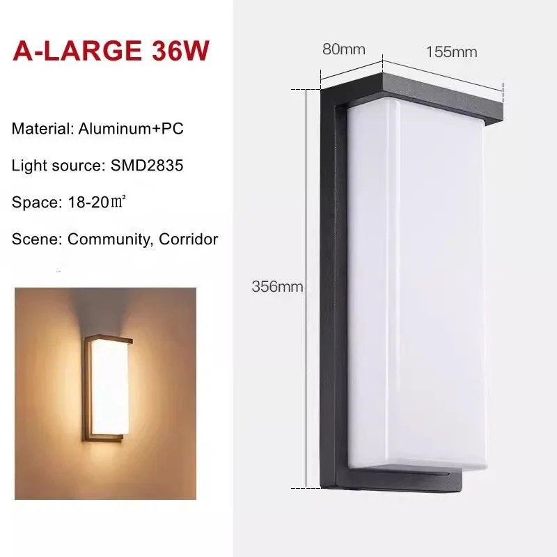 LuminAura - Modern LED Outdoor Lighting -  - #tag1#