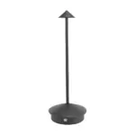 LuminZen Modern Spherical Desk Lamp with RGB Color Changing and Wireless Charging tag1